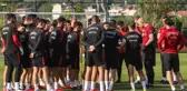 Ümit Milliler, Ukrayna maçı hazırlıklarını sürdürdü