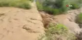 Erzincan'da sağanak sonrası dereler taştı