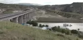 Karakurt HES Barajı'nda su seviyesi düşünce su altındaki köy gün yüzüne çıktı