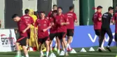 SPOR A Milli Futbol Takımı, Azerbaycan maçı hazırlıklarını tamamladı