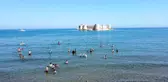 UNESCO tescilli Kızkalesi'nde turizm hareketliliği