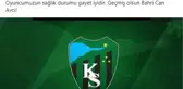 Kocaelispor şampiyonluk turunda iki futbolcu yaralandı: Futbolcu otobüsten böyle düştü