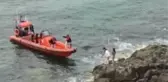 Sarıyer'de kayalıklarda mahsur kalan iki kişi kurtarıldı