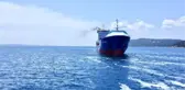 ÇANAKKALE BOĞAZI'NDA ARIZALANAN GEMİ, PLAJ ÖNÜNE DEMİRLEDİ