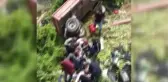 Amasya'da traktör köprüden Yeşilırmak Nehri'ne uçtu