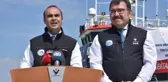 TÜBİTAK MAM Gemisi için Alsancak Limanı'nda uğurlama töreni (2)
