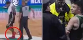 NBA yıldızı taraftarın başını yaktı! Takımının amblemine basan sporcuya pet şişe attığı için tutuklandı