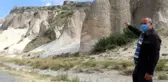 PERİBACALARINA SPREY BOYAYLA YAZILAN YAZILAR, 'MİKRO KUMLAMA' TEKNİĞİYLE TEMİZLENDİ