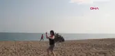 ANTALYA CARETTA YUVALAMA ALANINA ATV İLE GİRDİLER