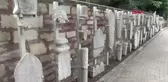 TARİHE IŞIK TUTAN ASIRLIK MEZAR TAŞLARI GÜN YÜZÜNE ÇIKIYOR