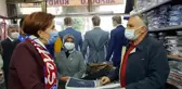 İYİ Parti Genel Başkanı Akşener, esnaf ziyaretinde bulundu (2)