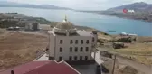 Baraj manzaralı cami, para bitince minaresiz kaldı