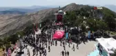 Terörden arındırılan o dağlarda artık yamaç paraşütçüleri var