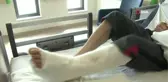 Doktorların hızı 4'üncü kattan düşen işçiyi hayata bağladı