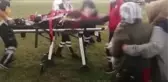 Son dakika haberleri... Hafriyat kamyonunun çarptığı çocuk, ambulans helikopterle hastaneye kaldırıldı