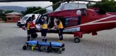 KÜTAHYA KANSER HASTASI, AMELİYATINA AMBULANS HELİKOPTERLE ULAŞTIRILDI