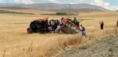 Yangına müdahaleye giden itfaiye aracı devrildi 3 yaralı