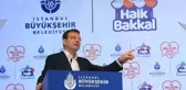 İMAMOĞLU 'HALK BAKKAL' PROJESİNİ TANITTI