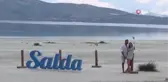 Salda Gölü ziyaretçileri ile buluşmaya başladı