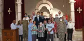 Vali Erin Resulayn'daki Süryani cemaatiyle buluştu