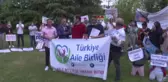 Türkiye Aile Birliğince İstanbul'dan Ankara'ya düzenlenen 