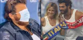 Can Yaman ve sevgilisi tribünde Türkiye-İtalya karşılaşmasını izledi! Maç sonu yıkılan oyuncu yüzünü maskeyle gizledi