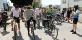 Gençler gelecekleri için pedal çevirdiler