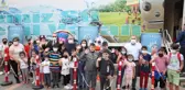 Son dakika haber... Su Elçileri Derneğince oluşturulan mobil tır çocuklarla buluşturuldu