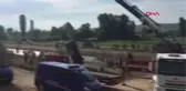 Sulama kanalına düşen otomobilin sürücüsü kurtarılamadı