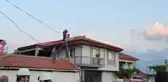 Ocaktan sıçrayan kıvılcım evi yaktı