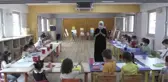 Anaokulu öğrencilerinin yaptığı resimler çocuk acil servisinin duvarlarını süsledi