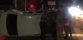 ELAZIĞ-EHLİYETSİZ SÜRÜCÜ KIRMIZI IŞIK İHLALİ YAPTI: 2 YARALI