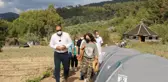 Şarkıcı Sertab Erener, Bodrum'da Gençlik Tarım Kampının düzenleneceği alanı gezdi