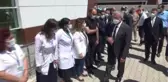 Vali Karaloğlu, uyuşturucu ve alkol bağımlılarının tedavi edileceği AMATEM ile ÇEMATEM'de incelemelerde bulundu