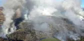 Güney Kıbrıs'ta korkutan yangın