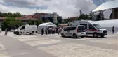 Kent meydanına aşı seferberliği için çadır kuruldu