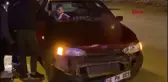 Seyir halindeki otomobil, önündeki otomobile çarptı, 3 yaralı
