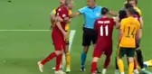Türkiye-Galler maçının son dakikalarında ortalık karıştı, iki takımın futbolcuları birbirine girdi
