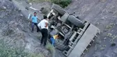 İş makinesinin altında kalan sürücü çıkarıldı