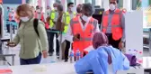 İstanbul Havalimanı'nı aşı merkezinde havalimanı çalışanları aşılanmaya başladı