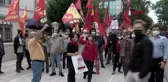 KADIKÖY'DE HDP İZMİR İL BİNASI'NDA DENİZ POYRAZ'IN ÖLDÜRÜLDÜĞÜ SALDIRI PROTESTO EDİLDİ