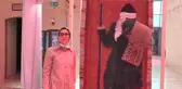Yunus Emre'yi tasvir eden kilimi üç ay boyunca ilmek ilmek dokudular