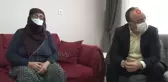 Depremde ailesini kaybeden acılı babaya anlamlı ziyaret