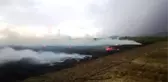 Ödemiş'te ekin tarlasında çıkan yangın hasara neden oldu