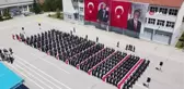 Polis adayları oyun havaları eşliğinde mezuniyetlerini kutladı