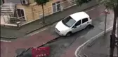 AVCILAR'DA İSKİ'NİN ÇALIŞMA YAPTIĞI YOL 20 GÜNDE 4'ÜNCÜ KEZ ÇÖKTÜ