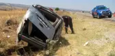 Son dakika: GAZİANTEP - Hafif ticari araç takla attı: 1 ölü, 2 yaralı