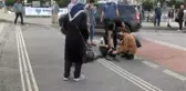 SARIYER'DE OTOMOBİLLE ÇARPIŞAN MOTOSİKLETTEKİ 1'İ KADIN 2 KİŞİ YARALANDI