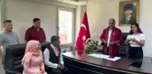 İşitme ve konuşma engelli çiftin nikahı kıyıldı