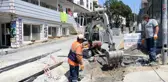 Kuşadası'nın denize çıkan sokakları yenileniyor